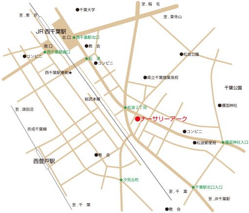 千葉市中央区松波1-19-8プリマベーラ弐番館１階　特定非営利活動法人 千の葉ミルフィーユ